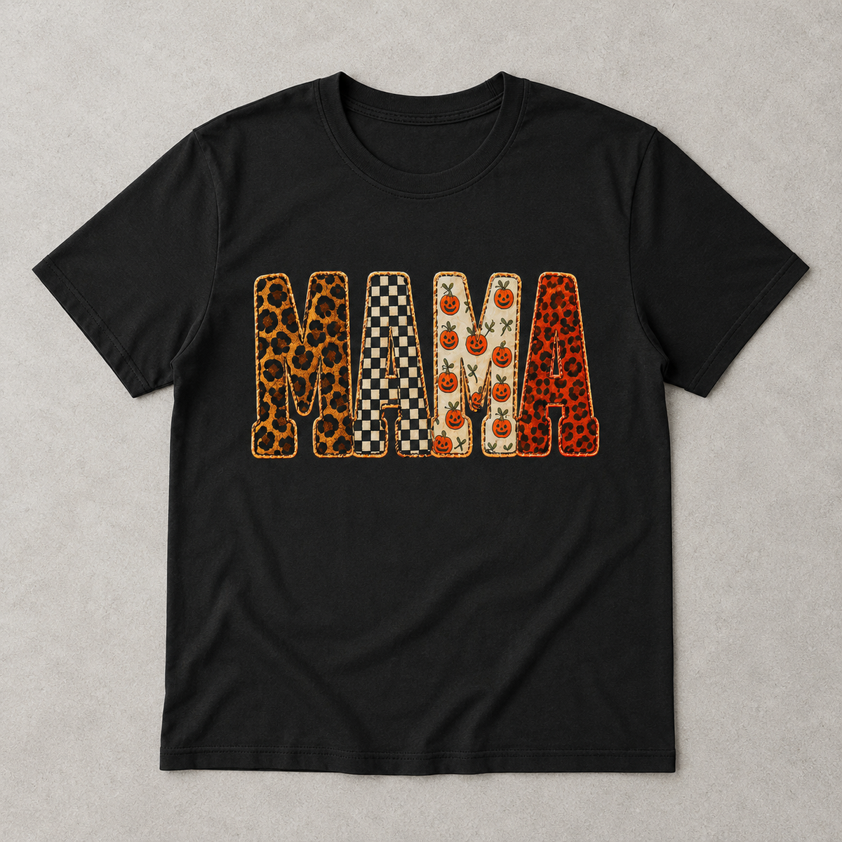 Mama Casual Loose Halloween T-Shirt