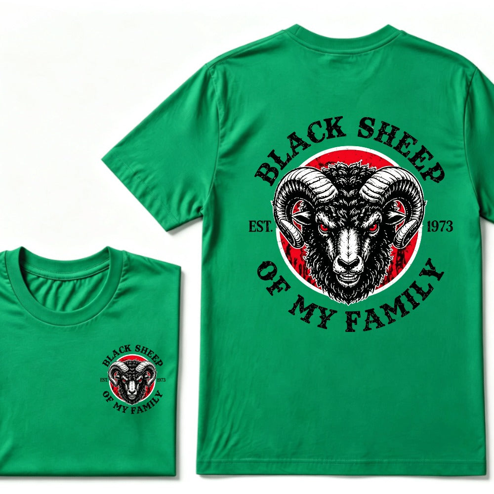 BLACK SHEEP OF MY FAMILY Custom Est.Year T-Shirt