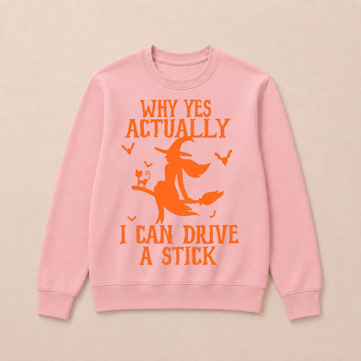 Halloween Why Yes Actually I Can Drive A Stick Sweatshirts