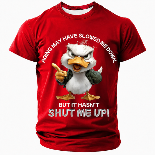 Men's Sarcastic Funny Slang Short Sleeve T-shirt