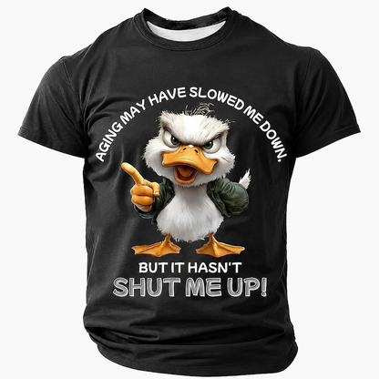 Men's Sarcastic Funny Slang Short Sleeve T-shirt
