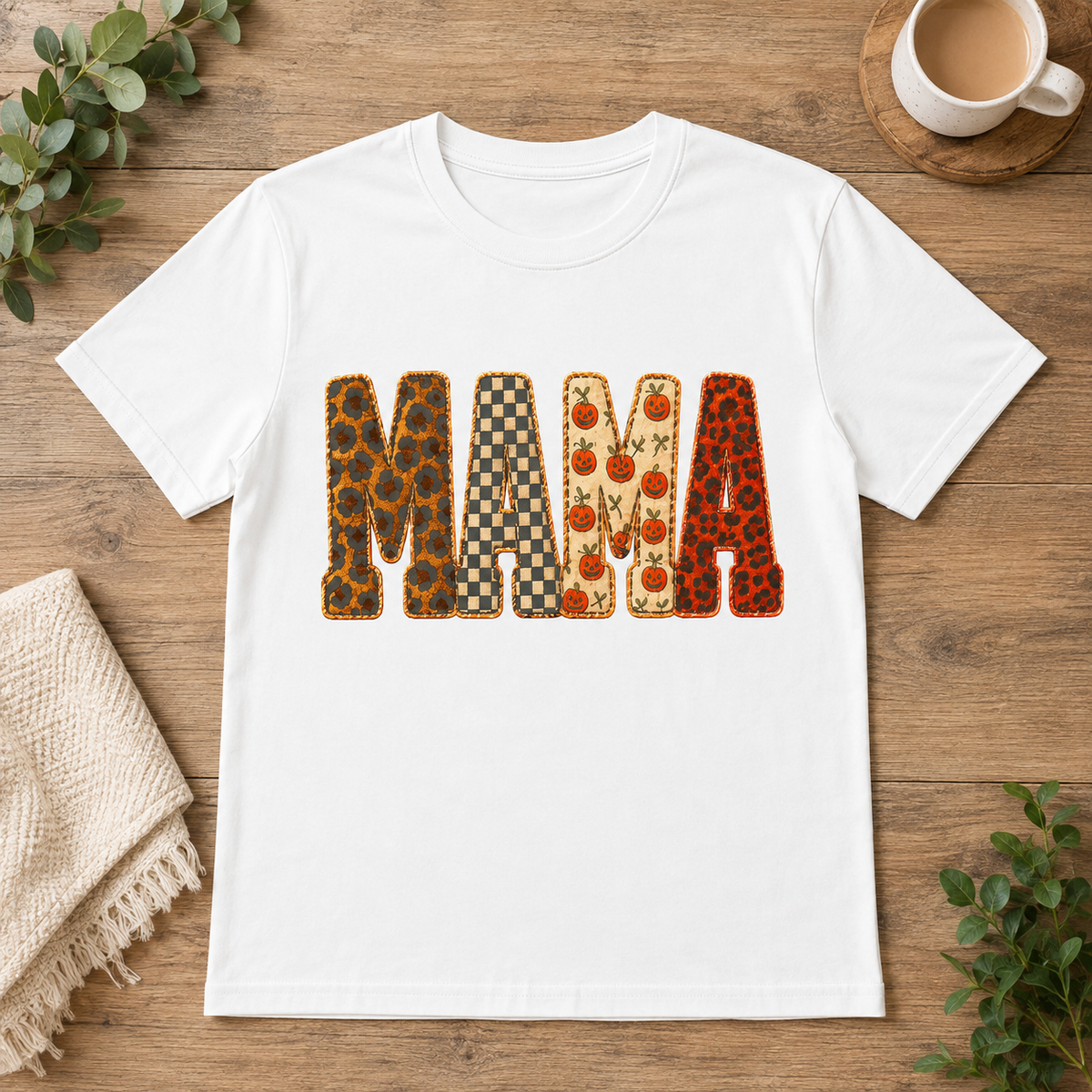 Mama Casual Loose Halloween T-Shirt