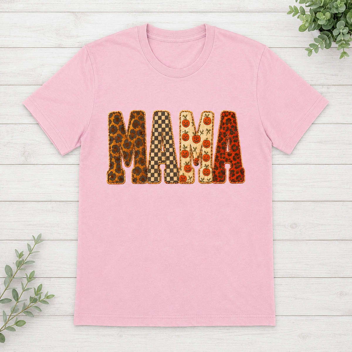 Mama Casual Loose Halloween T-Shirt