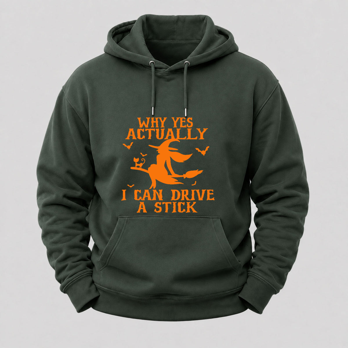 Halloween Why Yes Actually I Can Drive A Stick Hoodies