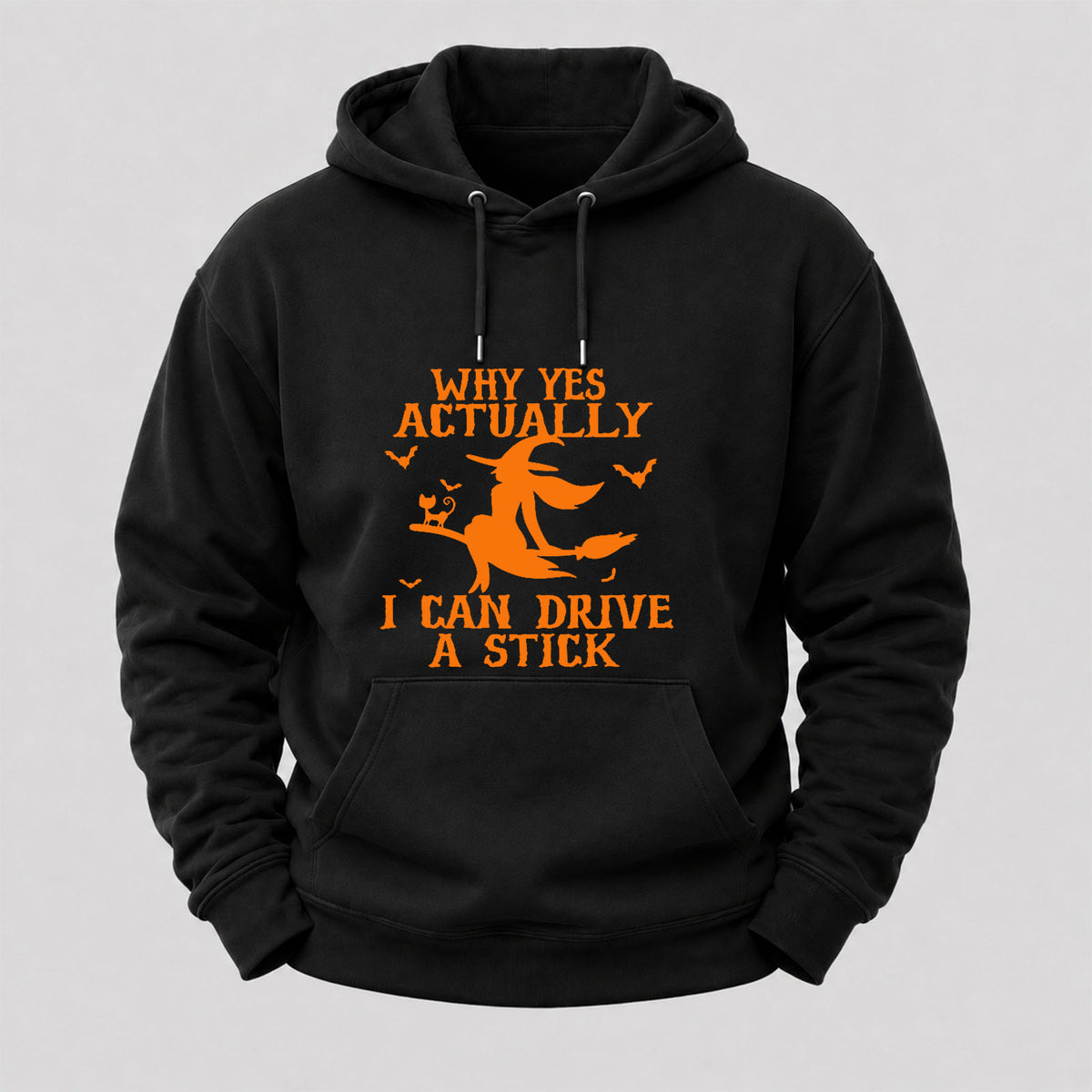 Halloween Why Yes Actually I Can Drive A Stick Hoodies
