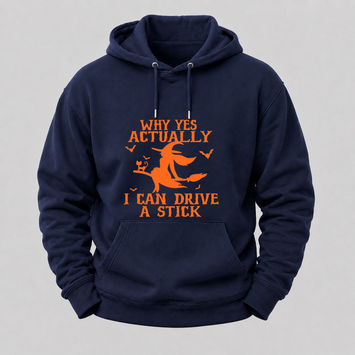 Halloween Why Yes Actually I Can Drive A Stick Hoodies