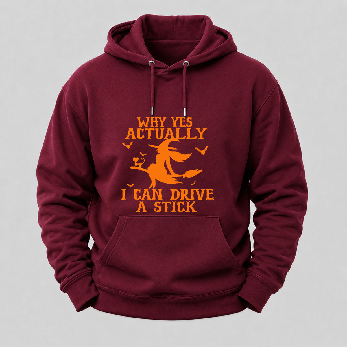 Halloween Why Yes Actually I Can Drive A Stick Hoodies