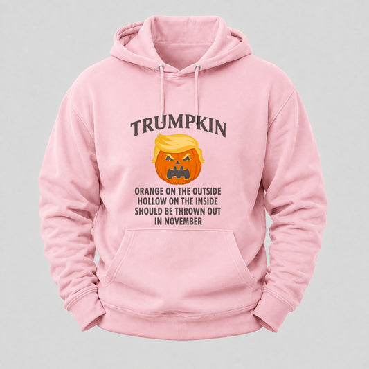 Trumpkin Orange On The Outside Hollow On The Inside Should Be Thrown Out In November Hoodies