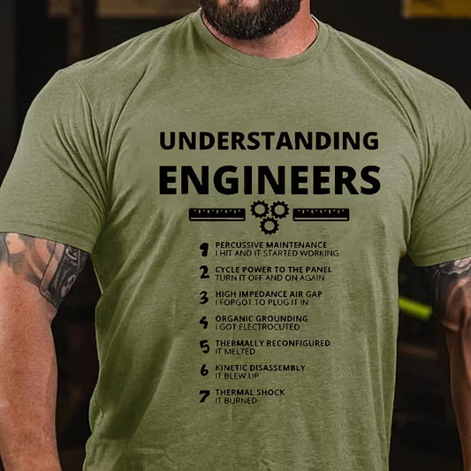 Understanding Engineers Funny T-shirt
