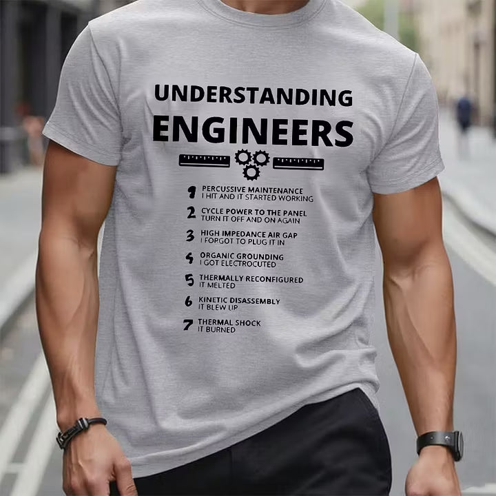 Understanding Engineers Funny T-shirt