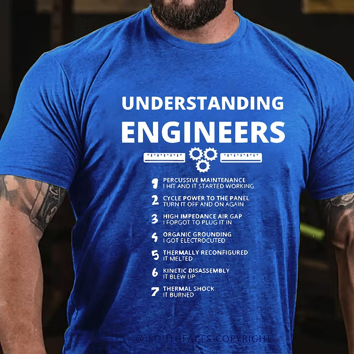 Understanding Engineers Funny T-shirt