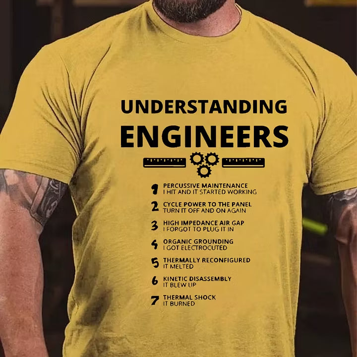 Understanding Engineers Funny T-shirt