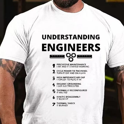 Understanding Engineers Funny T-shirt