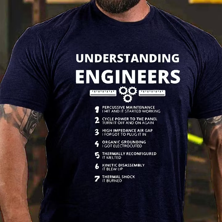 Understanding Engineers Funny T-shirt