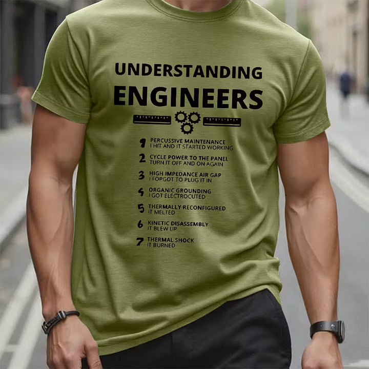 Understanding Engineers Funny T-shirt