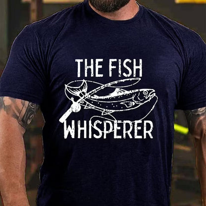 The Fish Whisperer Funny Fishing T-shirt