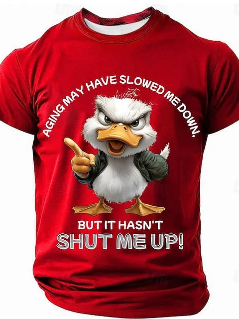 Men's Sarcastic Funny Slang Short Sleeve T-shirt
