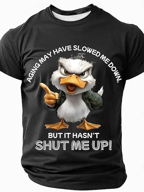 Men's Sarcastic Funny Slang Short Sleeve T-shirt