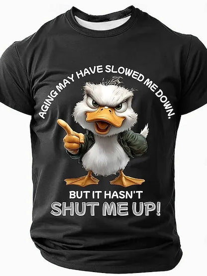 Men's Sarcastic Funny Slang Short Sleeve T-shirt