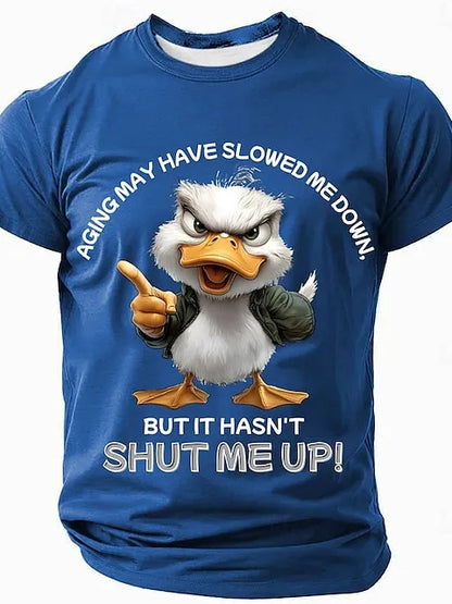 Men's Sarcastic Funny Slang Short Sleeve T-shirt