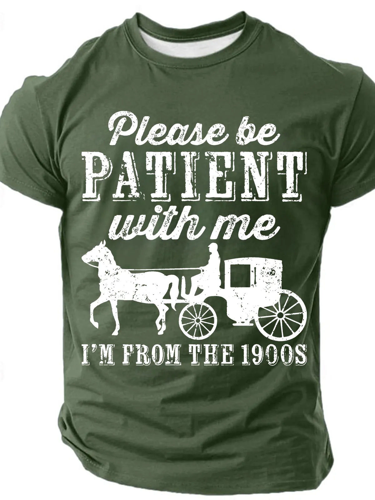 Be Patient With Me From The 1900s Men¡¯s T-shirt
