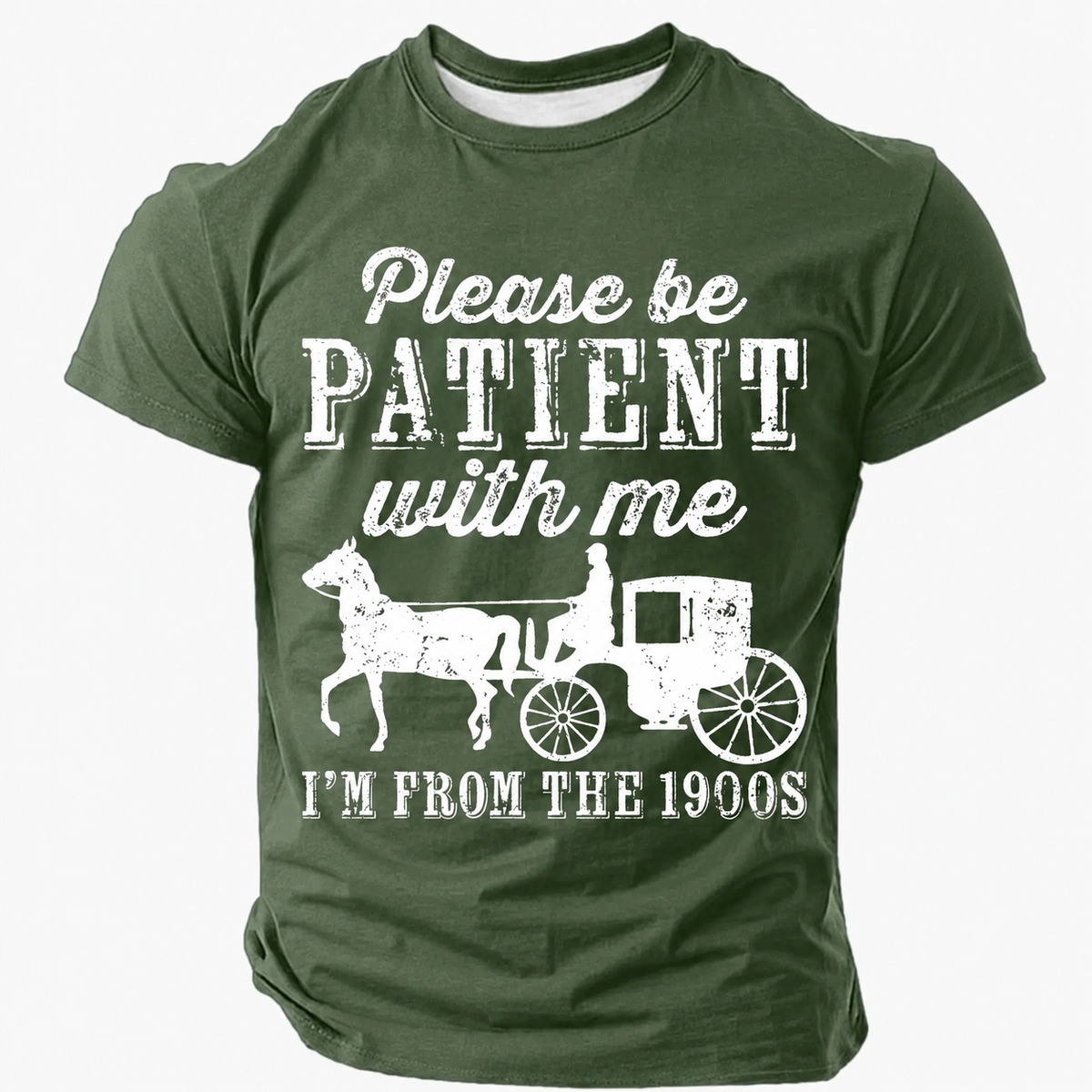 Be Patient With Me From The 1900s Men¡¯s T-shirt