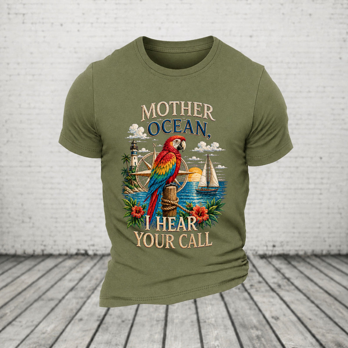 Mother Ocean, I Hear Your Call T-Shirt
