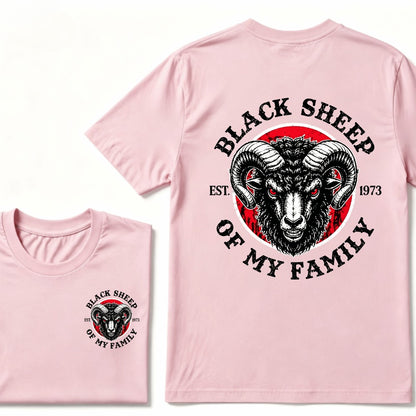 BLACK SHEEP OF MY FAMILY Custom Est.Year T-Shirt