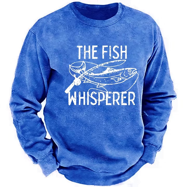 The Fish Whisperer Funny Fishing sweatshirts