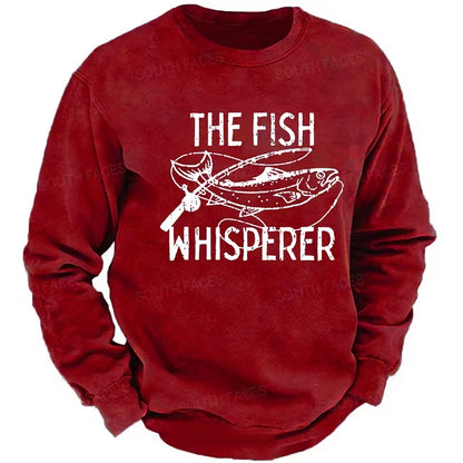 The Fish Whisperer Funny Fishing sweatshirts