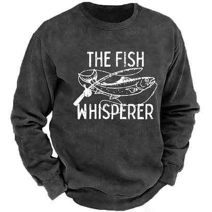 The Fish Whisperer Funny Fishing sweatshirts