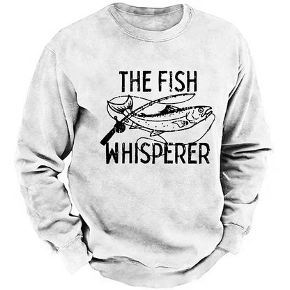 The Fish Whisperer Funny Fishing sweatshirts