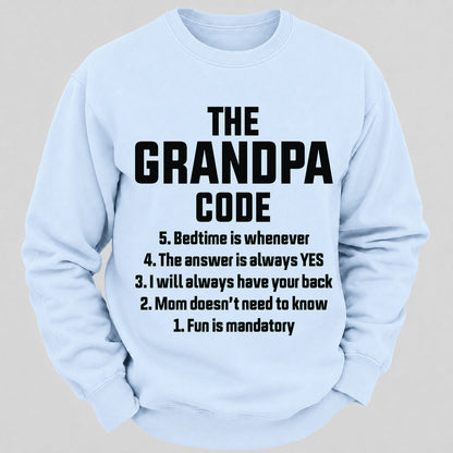 The Grandpa Code Casual Loose Sweatshirts