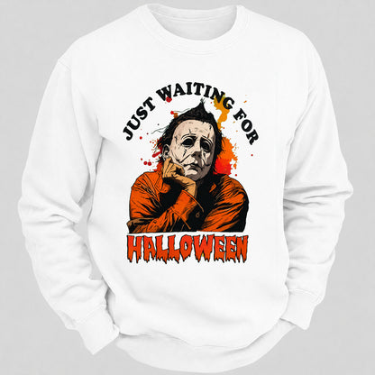 Just Waiting For Halloween Casual Loose Sweatshirts