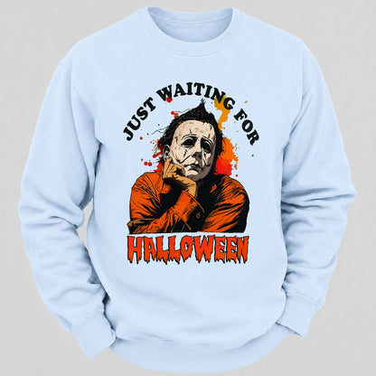 Just Waiting For Halloween Casual Loose Sweatshirts