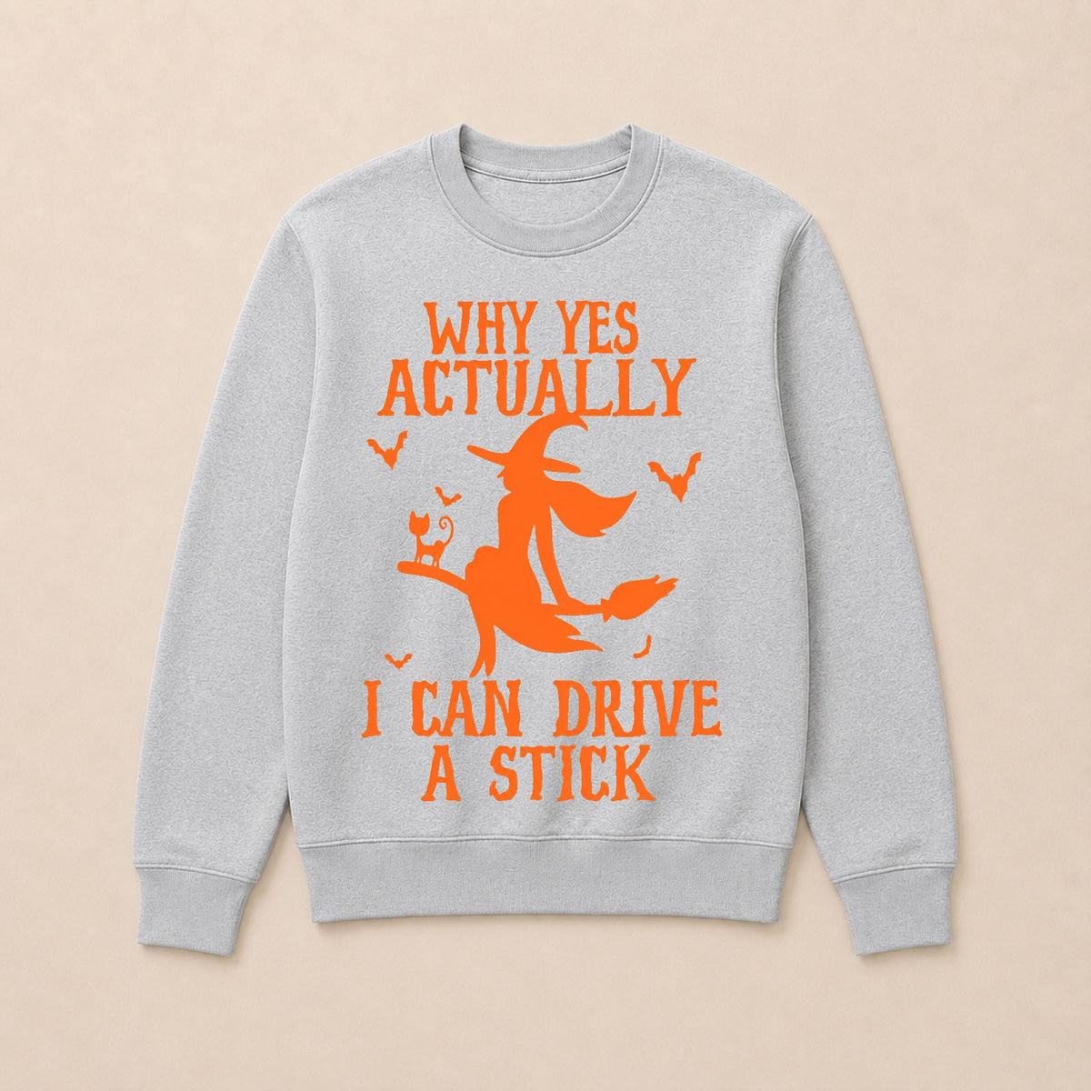Halloween Why Yes Actually I Can Drive A Stick Sweatshirts