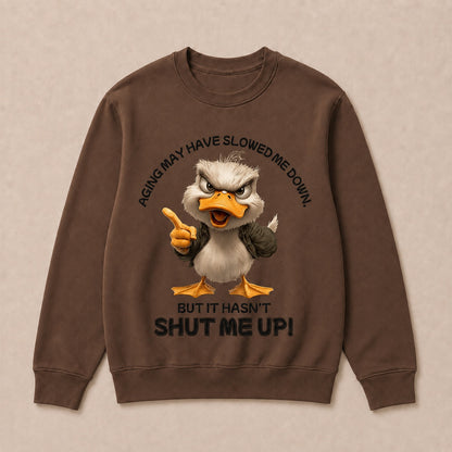 Men's Sarcastic Funny Slang Short Sleeve Sweatshirts