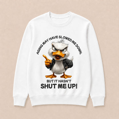 Men's Sarcastic Funny Slang Short Sleeve Sweatshirts