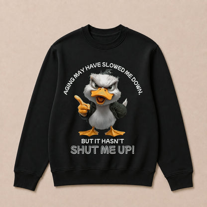 Men's Sarcastic Funny Slang Short Sleeve Sweatshirts