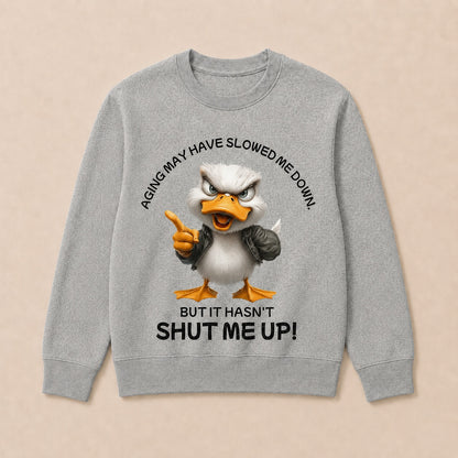 Men's Sarcastic Funny Slang Short Sleeve Sweatshirts