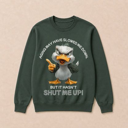 Men's Sarcastic Funny Slang Short Sleeve Sweatshirts