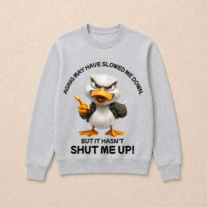 Men's Sarcastic Funny Slang Short Sleeve Sweatshirts