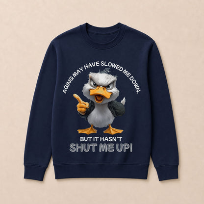 Men's Sarcastic Funny Slang Short Sleeve Sweatshirts