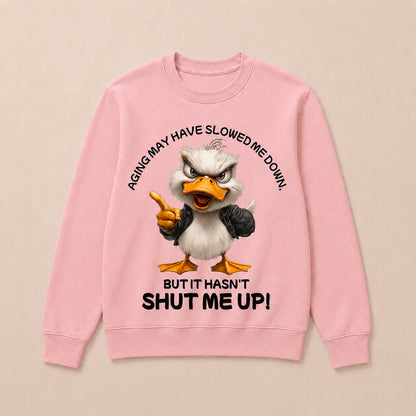 Men's Sarcastic Funny Slang Short Sleeve Sweatshirts