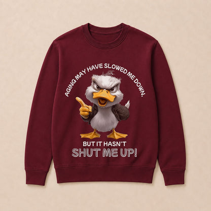 Men's Sarcastic Funny Slang Short Sleeve Sweatshirts